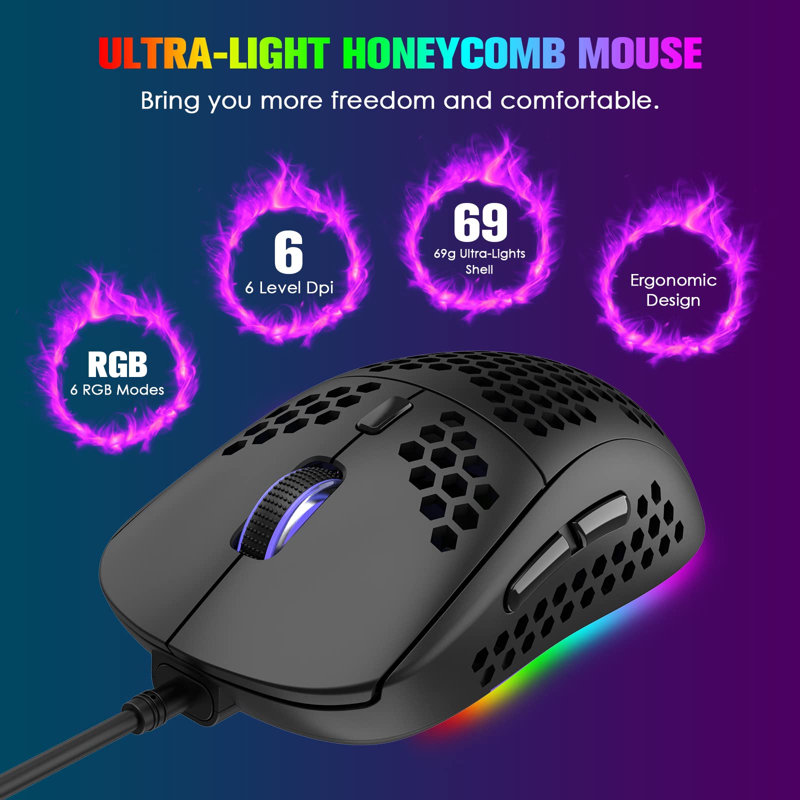 Amazon | メカニカルゲームキーボードとマウス RGBイルミネーション